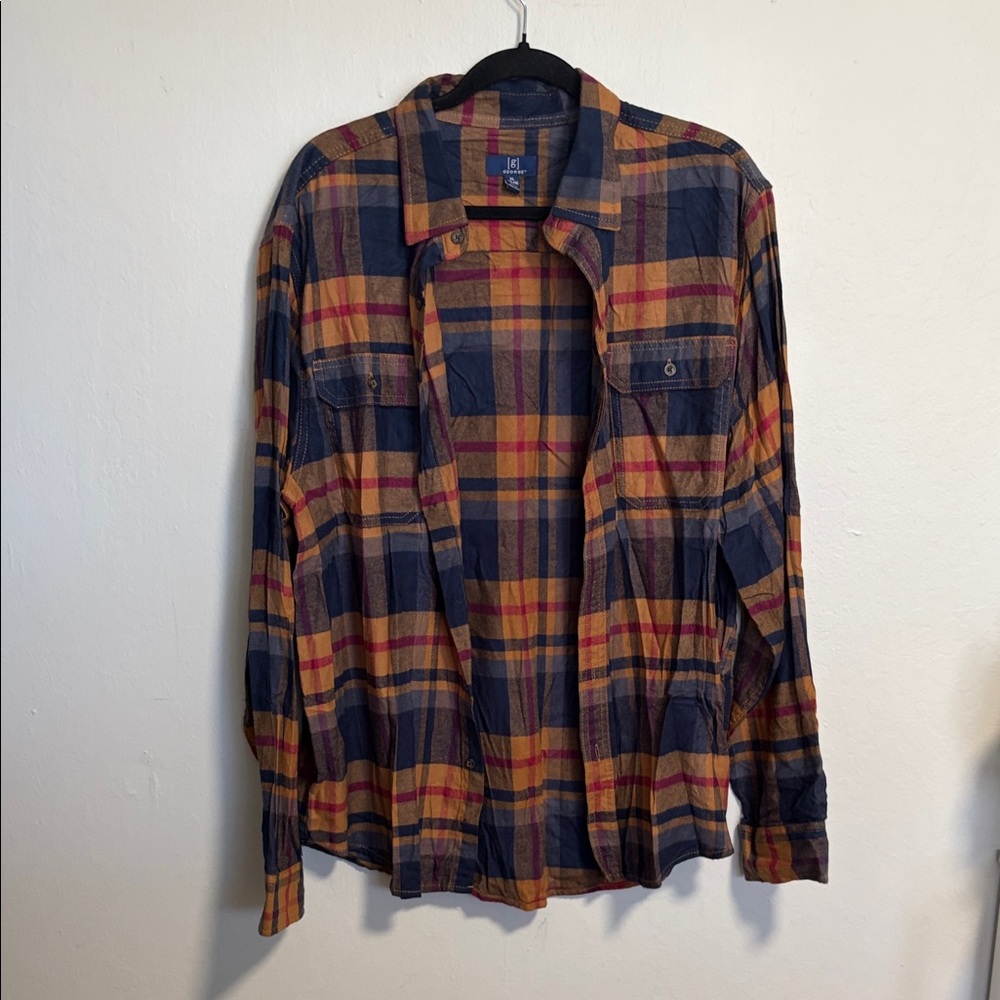 George Multicolor Plaid Shirt